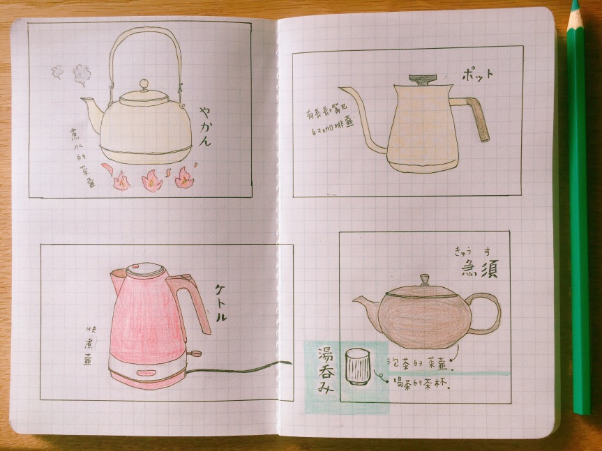 [ 日文教室 ] 廚房用具篇 \ 湯吞み的故事